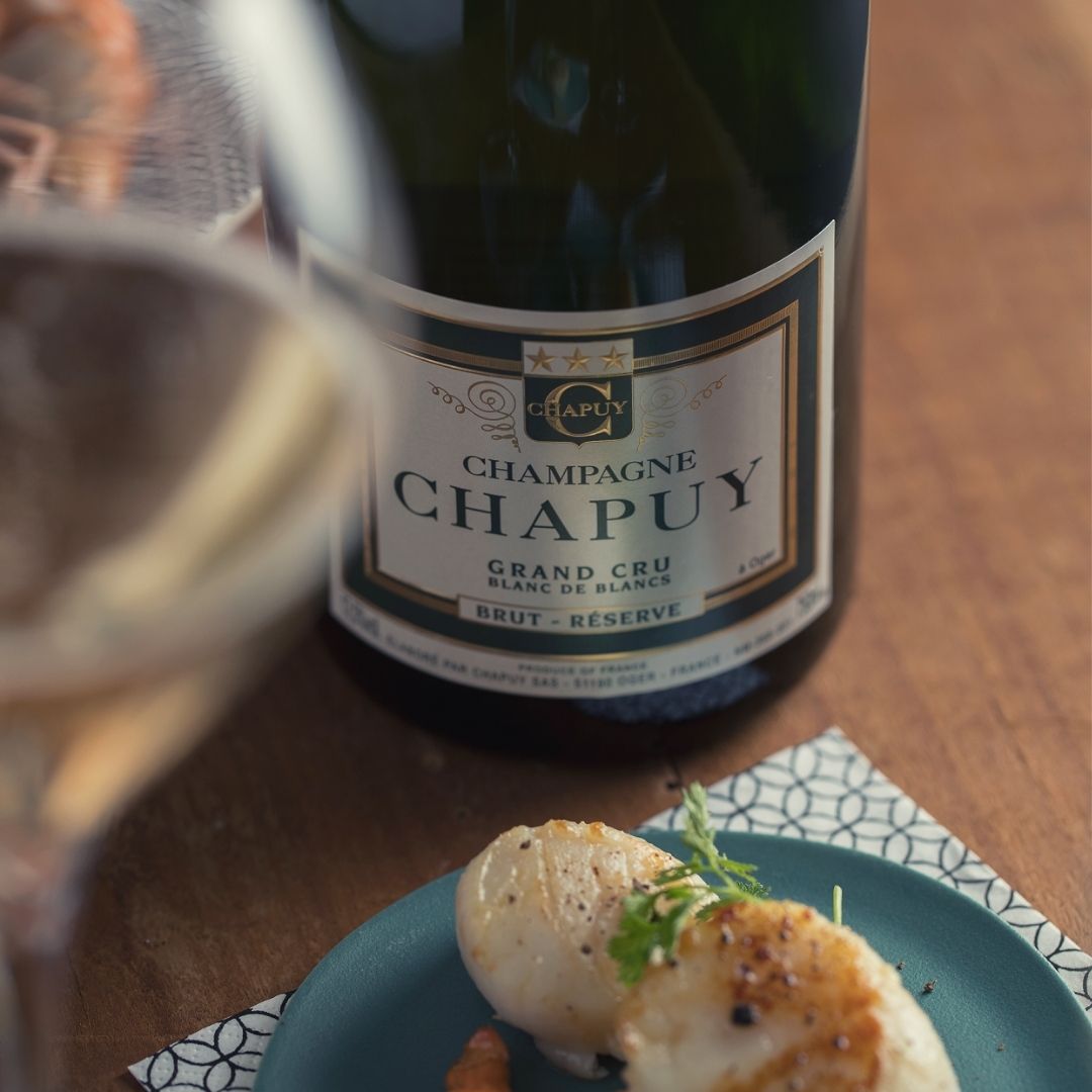 Chapuy Brut Reserve, Blanc de Blancs, Grand Cru香檳 750毫升