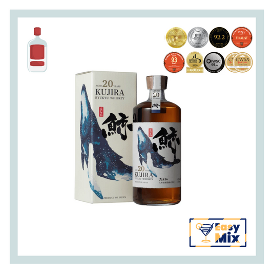 KUJIRA Ryukyu Single Grain Whisky 20 Yrs 700Ml