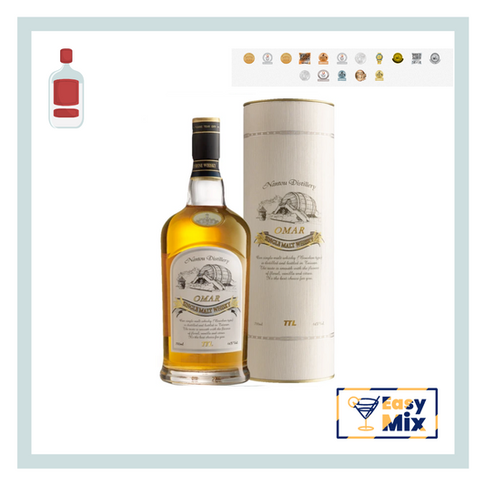 Omar Single Malt Whisky (Bourbon Type) Gift Box 700Ml